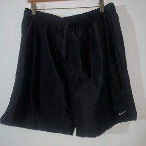Nike Black Shorts Men Size XL: Men’s Nike NESSA558-001 Black Swim Shorts